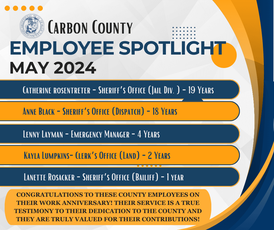 Carbon County May 2024